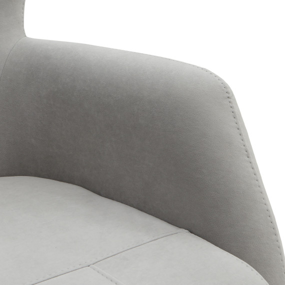 გარნიტური HOBEL CLARA 3+1+1 F/R LIGHT GREY LEONARDO 13 (3)