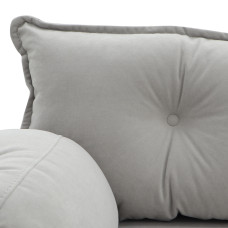 гарнитур HOBEL CLARA 3+1+1 F/R LIGHT GREY LEONARDO 13 (3)