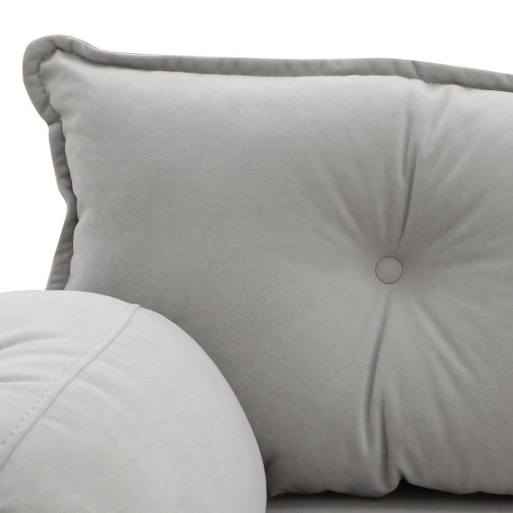 გარნიტური HOBEL CLARA 3+1+1 F/R LIGHT GREY LEONARDO 13 (3)