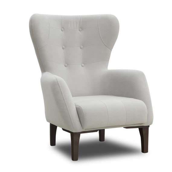 გარნიტური HOBEL CLARA 3+1+1 F/R LIGHT GREY LEONARDO 13 (3)