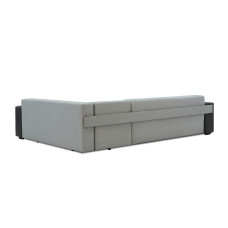 დივანი HOBEL CORNER BAR F/P DARK GREY 8410/ LIGHT GREY SCANDI 17 R (6)
