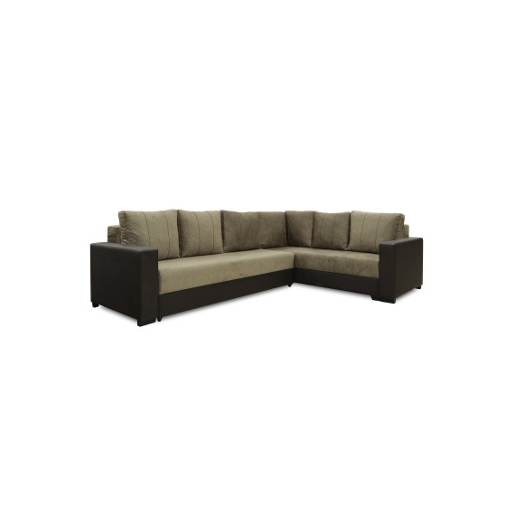 დივანი HOBEL CORNER ERICA BROWN 3673/ LIGHT BROWN MOCASSI 7114 R (6)