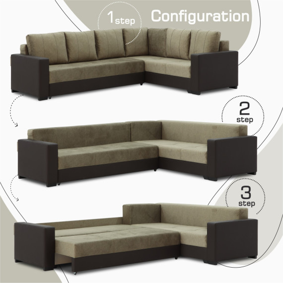 დივანი HOBEL CORNER ERICA BROWN 3673/BROWN MOCASSI 7114 R (6)