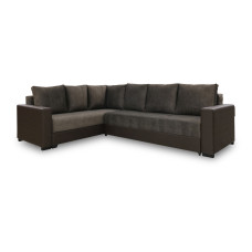 დივანი HOBEL CORNER ERICA F/P COFFEE V460/ DARK BROWN JAGUAR 18 L (6)