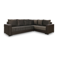 დივანი HOBEL CORNER ERICA F/P COFFEE V460/ DARK BROWN JAGUAR 18 R (6)