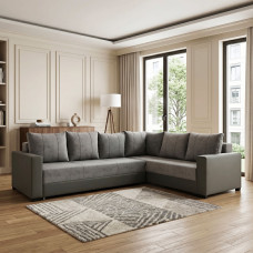 დივანი HOBEL CORNER ERICA F/P GREY V460/ GREY JAGUAR 5 R (6)