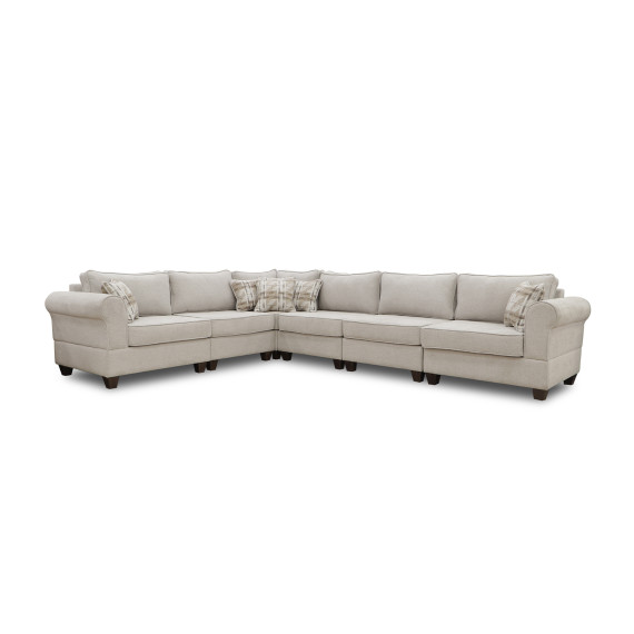 დივანი HOBEL CORNER EVA F/R CREAM BEATTO 1066/ BENORRY 1002 (7)