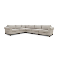 диван HOBEL CORNER EVA F/R CREAM BEATTO 1066/ BENORRY 1002 (7)