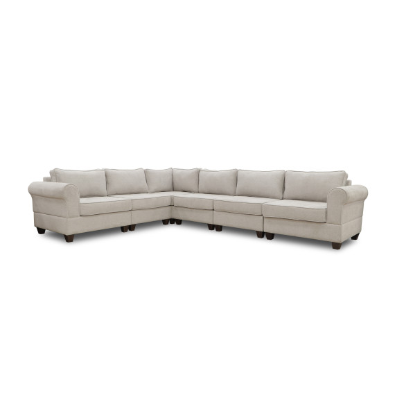 დივანი HOBEL CORNER EVA F/R CREAM BEATTO 1066/ BENORRY 1002 (7)