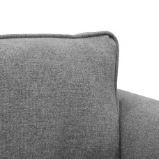 sofa HOBEL CORNER EVA LIGHT GREY BEATTO 1067/ DARK BLUE TOUCH 799 (6)