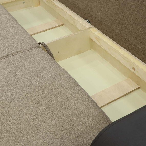 диван HOBEL CORNER KATRIN F/P BROWN 3673/BROWN SCANDI 5 L (6)