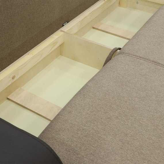 диван HOBEL CORNER KATRIN F/P BROWN 3673/BROWN SCANDI 5 R (6)