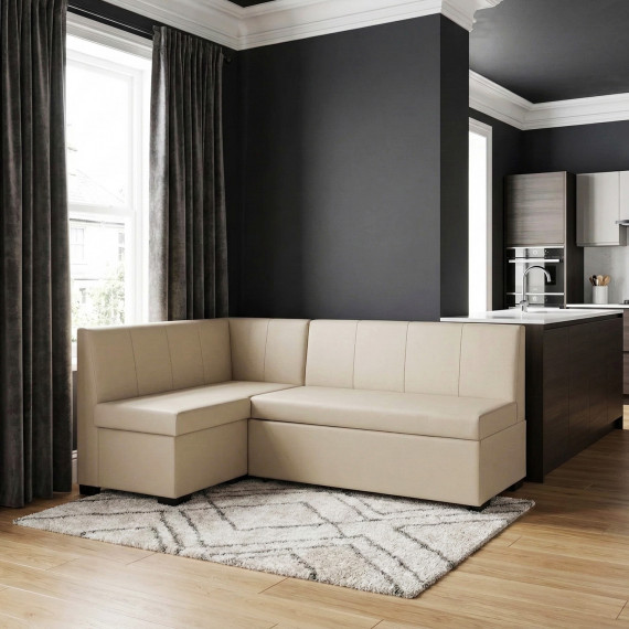 დივანი HOBEL CORNER KITCHEN PLUS CAPUCHINO N4072 L (3)