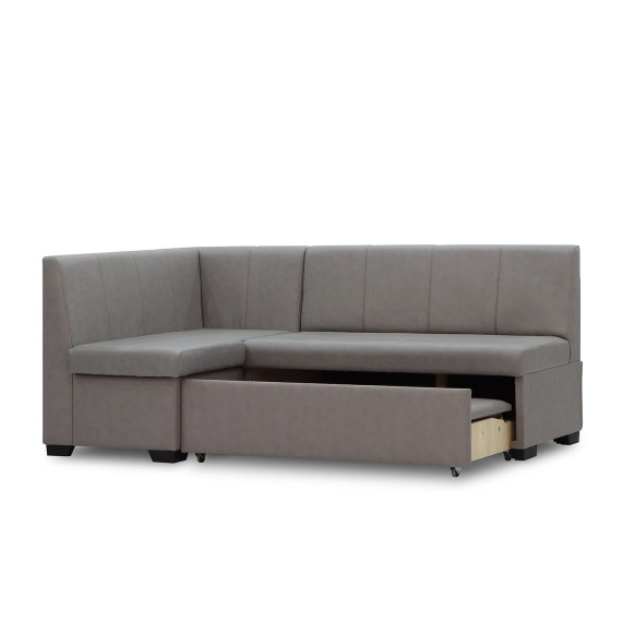 დივანი HOBEL CORNER KITCHEN PLUS GRAY 8409 L (3)