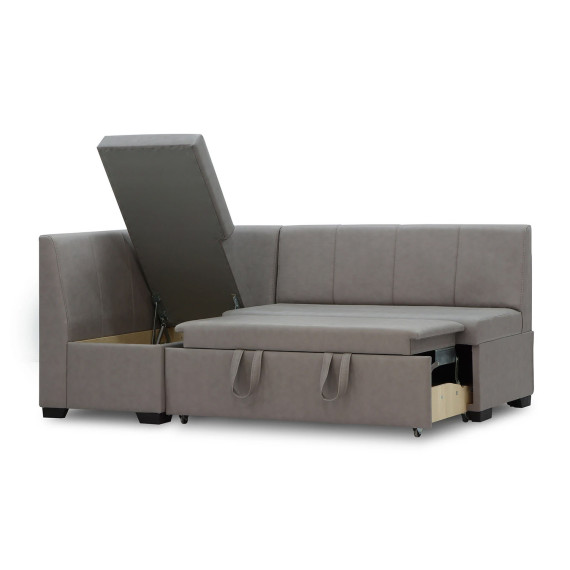 დივანი HOBEL CORNER KITCHEN PLUS GRAY 8409 L (3)