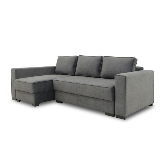 დივანი HOBEL CORNER LIZA PLUS F/P DARK GREY JAGUAR 9 L (5)