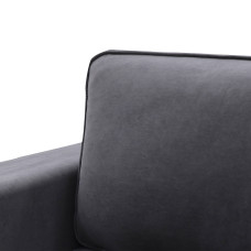 sofa HOBEL CORNER LIZA PLUS F/P DARK GREY LEONARDO 15 L (5)
