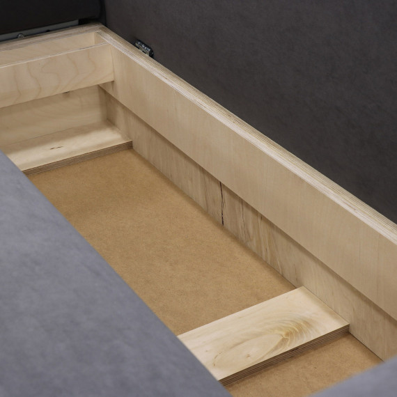 sofa HOBEL CORNER LIZA PLUS F/P DARK GREY LEONARDO 15 L (5)