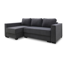 sofa HOBEL CORNER LIZA PLUS F/P DARK GREY LEONARDO 15 L (5)