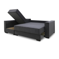 sofa HOBEL CORNER LIZA PLUS F/P DARK GREY LEONARDO 15 L (5)