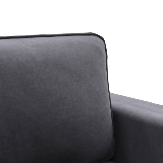 диван HOBEL CORNER LIZA PLUS F/P DARK GREY LEONARDO 15 R (5)