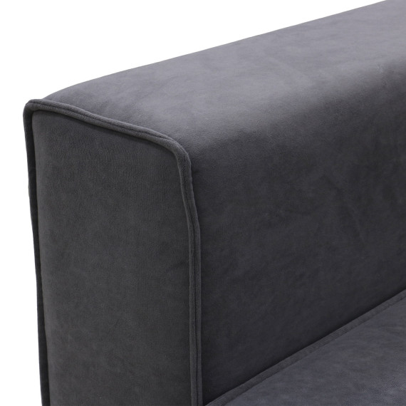 диван HOBEL CORNER LIZA PLUS F/P DARK GREY LEONARDO 15 R (5)