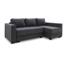 диван HOBEL CORNER LIZA PLUS F/P DARK GREY LEONARDO 15 R (5)