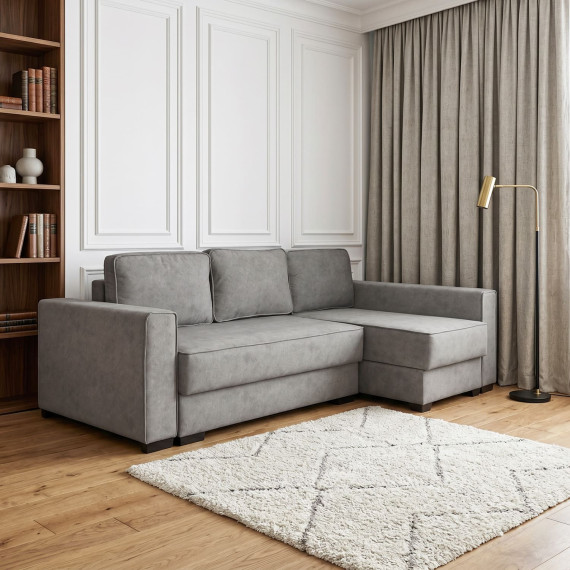 დივანი HOBEL CORNER LIZA PLUS F/P GREY JAGUAR 4 R (5)
