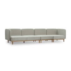 sofa HOBEL CORNER MODENA LIGHT GREY BEATTO 1066 (5)