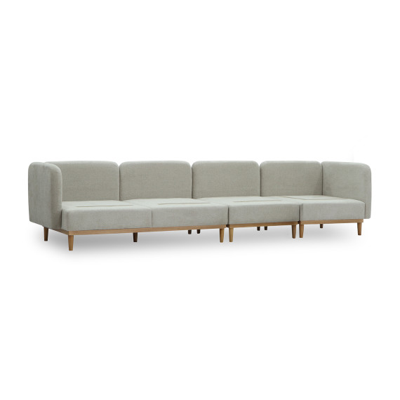 დივანი HOBEL CORNER MODENA LIGHT GREY BEATTO 1066 (5)