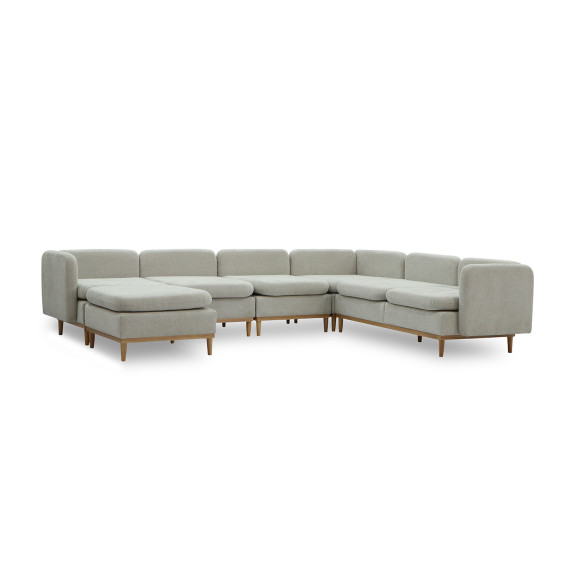 დივანი HOBEL CORNER MODENA LIGHT GREY BEATTO 1066 (5)