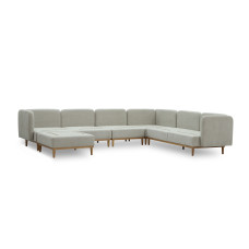 sofa HOBEL CORNER MODENA LIGHT GREY BEATTO 1066 (5)