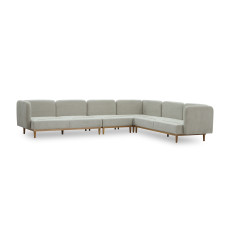 sofa HOBEL CORNER MODENA LIGHT GREY BEATTO 1066 (5)