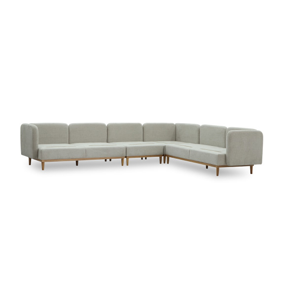 დივანი HOBEL CORNER MODENA LIGHT GREY BEATTO 1066 (5)
