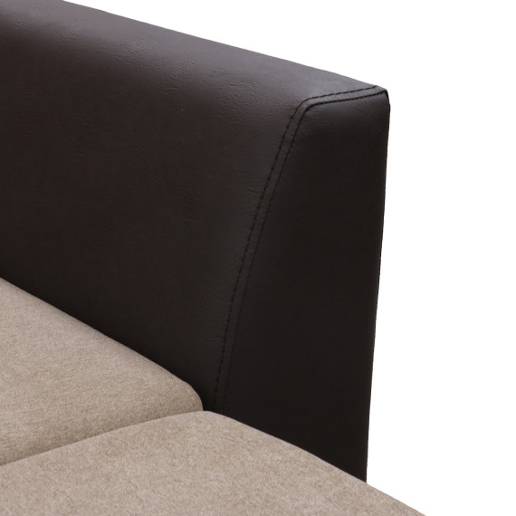 диван HOBEL CORNER MODERN LUXE F/R COFFE V460/LIGHT BROWN SCANDI 4 (5)