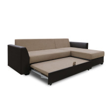 диван HOBEL CORNER MODERN LUXE F/R COFFE V460/LIGHT BROWN SCANDI 4 (5)