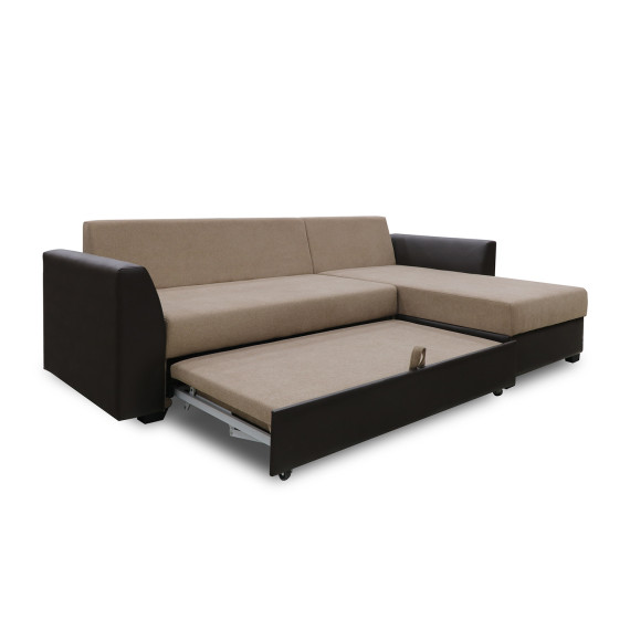 диван HOBEL CORNER MODERN LUXE F/R COFFE V460/LIGHT BROWN SCANDI 4 (5)