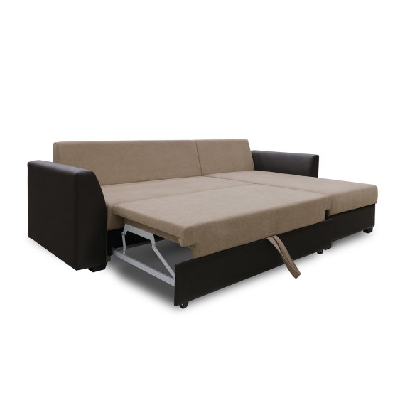 диван HOBEL CORNER MODERN LUXE F/R COFFE V460/LIGHT BROWN SCANDI 4 (5)