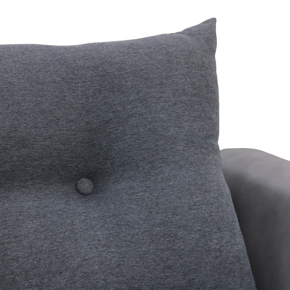 диван HOBEL CORNER MODERN LUXE F/R GREY 8409/DARK GREY SCANDI 22 (5)