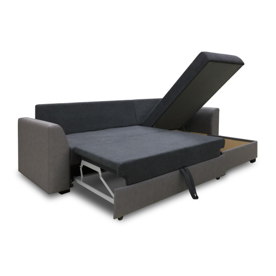 диван HOBEL CORNER MODERN LUXE F/R GREY 8409/DARK GREY SCANDI 22 (5)