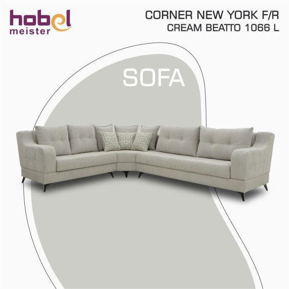 დივანი HOBEL CORNER NEW YORK F/R CREAM BEATTO 1066 L (4)
