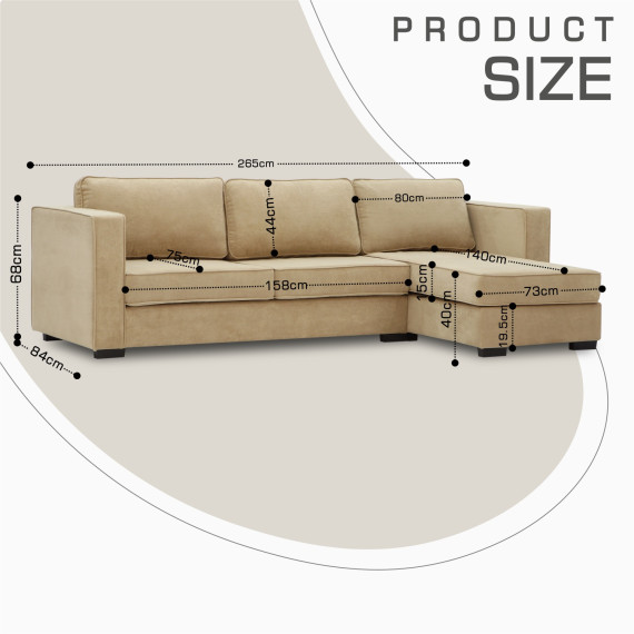 დივანი HOBEL CORNER ROSE BEIGE LIAM 6 (4)