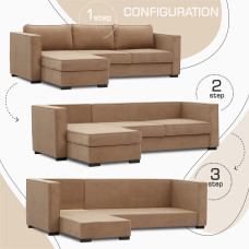 sofa HOBEL CORNER ROSE BROWN VIVALDI 20 (4)