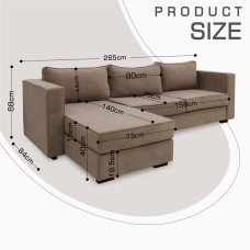 sofa HOBEL CORNER ROSE CAPUCHINO VIVALDI 22 (4)