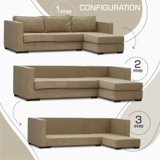 sofa HOBEL CORNER ROSE LIGHT BROWN VIVALDI 21 (4)