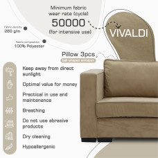 sofa HOBEL CORNER ROSE LIGHT BROWN VIVALDI 21 (4)