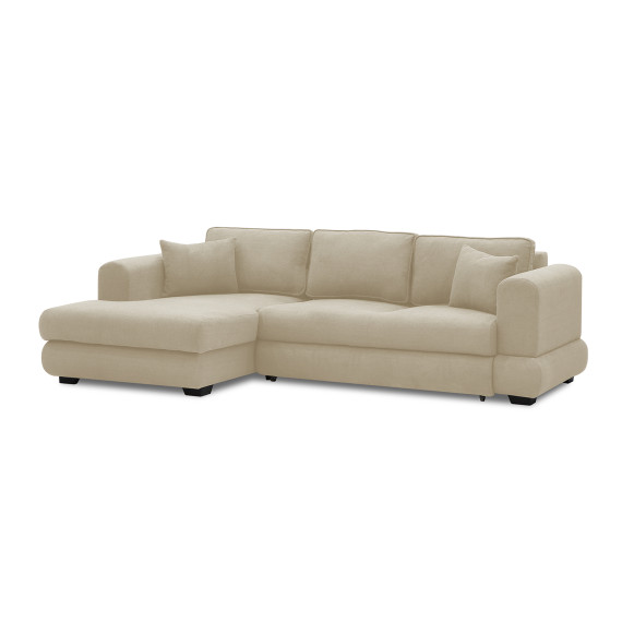 диван HOBEL CORNER SIDNEY PLUS CREAM  BUKLE 4 L (3)