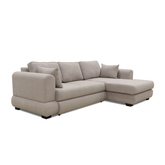 დივანი HOBEL CORNER SIDNEY PLUS F/Z GREY BUKLE 9 R (3)