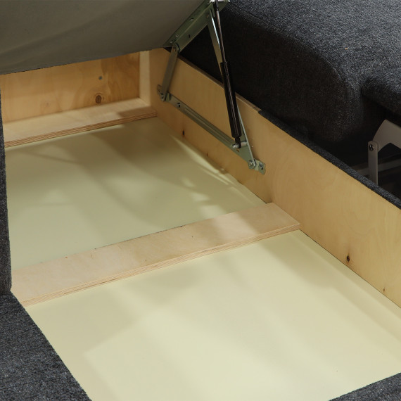 диван HOBEL CORNER SIDNEY PLUS F/Z DARK GREY BEATTO 1078 L (3)