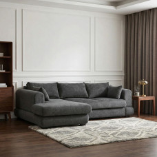 диван HOBEL CORNER SIDNEY PLUS F/Z DARK GREY BEATTO 1078 L (3)